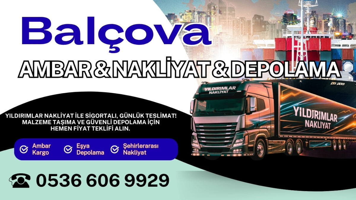 Balçova Ambar Kargo ve İzmir Evden Eve Nakliyat Depolama
