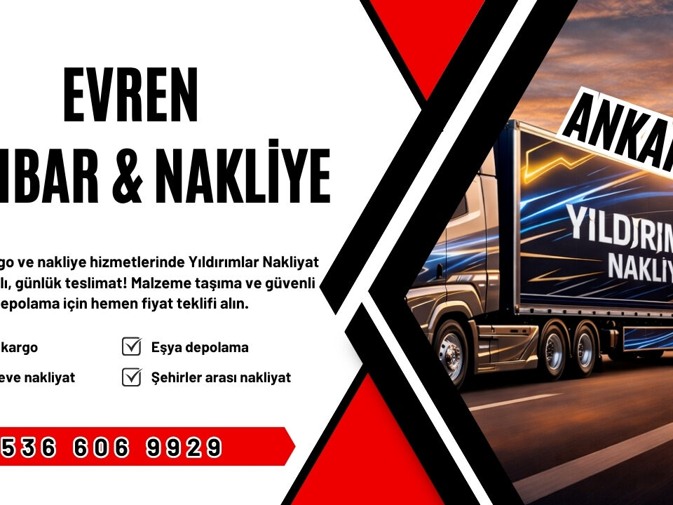 Evren Ankara Ambar Kargo ve Evden Eve Nakliyat
