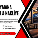 Haymana Ankara Ambar Kargo ve Evden Eve Nakliyat