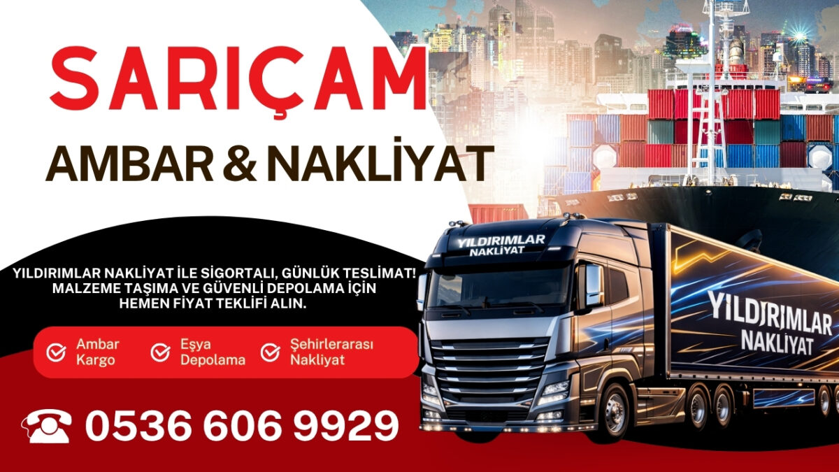 Sarıçam Adana Ambar Kargo ve Evden Eve Nakliyat Depolama (1)