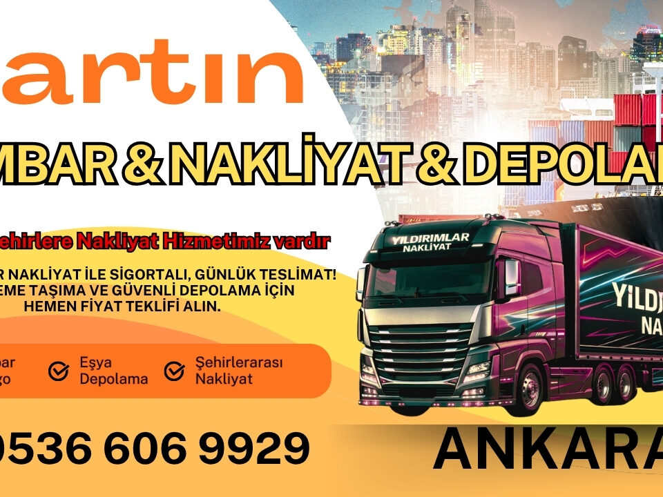 Bartın Ankara Ambar, Nakliyat Fiyatları ve Eşya Depolama