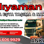Adıyaman Parça Eşya Taşıma, Nakliyat Fiyatları ve Eşya Depolama