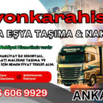 Afyonkarahisar Parça Eşya Taşıma, Nakliyat Fiyatları ve Eşya Depolama