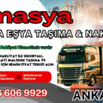 Amasya Parça Eşya Taşıma, Nakliyat Fiyatları ve Eşya Depolama