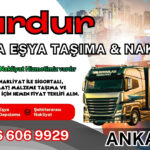 Burdur Parça Eşya Taşıma, Nakliyat Fiyatları ve Eşya Depolama