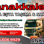 Çanakkale Parça Eşya Taşıma, Nakliyat Fiyatları ve Eşya Depolama