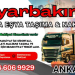 Diyarbakır Parça Eşya Taşıma, Nakliyat Fiyatları ve Eşya Depolama
