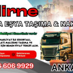 Edirne Parça Eşya Taşıma, Nakliyat Fiyatları ve Eşya Depolama