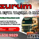 Erzurum Parça Eşya Taşıma, Nakliyat Fiyatları ve Eşya Depolama