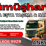 Gümüşhane Parça Eşya Taşıma, Nakliyat Fiyatları ve Eşya Depolama