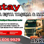 Hatay Parça Eşya Taşıma, Nakliyat Fiyatları ve Eşya Depolama