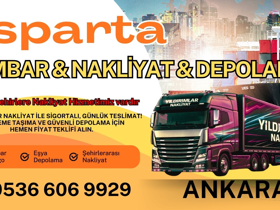 Isparta Ankara Ambar, Nakliyat Fiyatları ve Eşya Depolama
