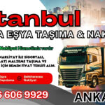 İstanbul Parça Eşya Taşıma, Nakliyat Fiyatları ve Eşya Depolama