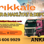 Kırıkkale Ankara Ambar, Nakliyat Fiyatları ve Eşya Depolama