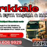 Kırıkkale Parça Eşya Taşıma, Nakliyat Fiyatları ve Eşya Depolama