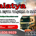 Malatya Parça Eşya Taşıma, Nakliyat Fiyatları ve Eşya Depolama
