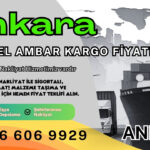 Ankara Ambar Kargo, Nakliyat Fiyatları ve Eşya Depolama Ücretleri