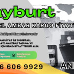 Bayburt Ambar Kargo, Nakliyat Fiyatları ve Eşya Depolama Ücretleri
