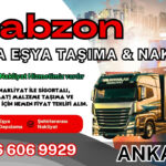 Trabzon Parça Eşya Taşıma, Nakliyat Fiyatları ve Eşya Depolama